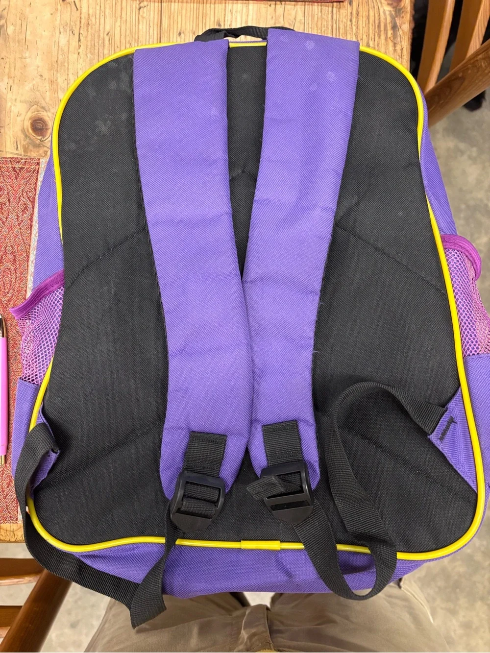Lakers Kids Purple & Yellow Basketball Backpack